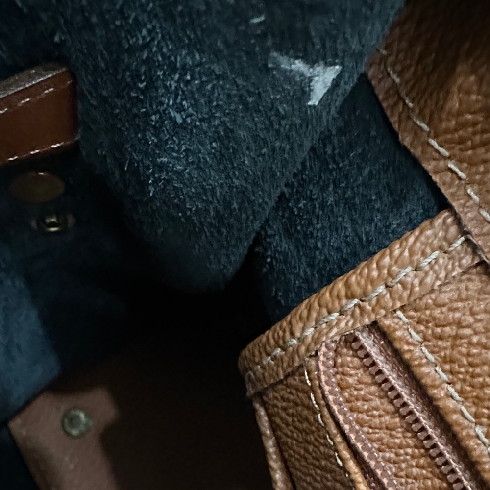 Dooney & Bourke Black and Tan Satchel - Picture 12 of 16